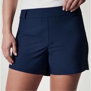 Spanx Sunshine Solutions Navy Blue Shorts